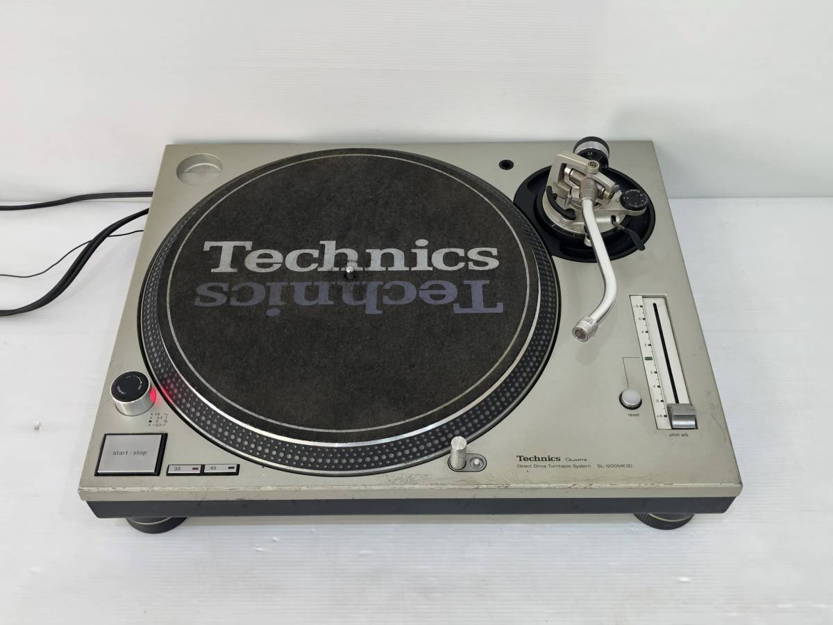 10/28/1【Technics/テクニクス】ターンテーブル レコードプレーヤー SL-1200MK3D-S★ジャンク_1