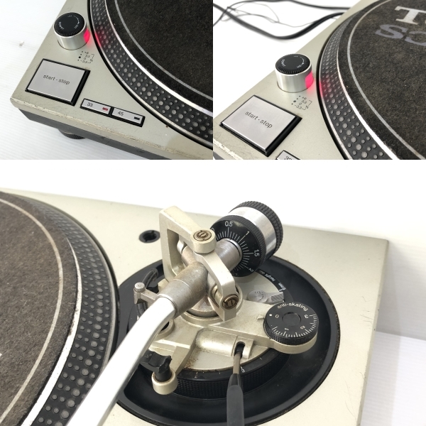 10/28/1【Technics/テクニクス】ターンテーブル レコードプレーヤー SL-1200MK3D-S★ジャンク_2