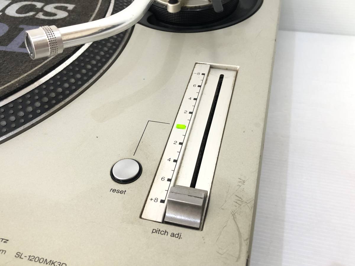 10/28/1【Technics/テクニクス】ターンテーブル レコードプレーヤー SL-1200MK3D-S★ジャンク_4