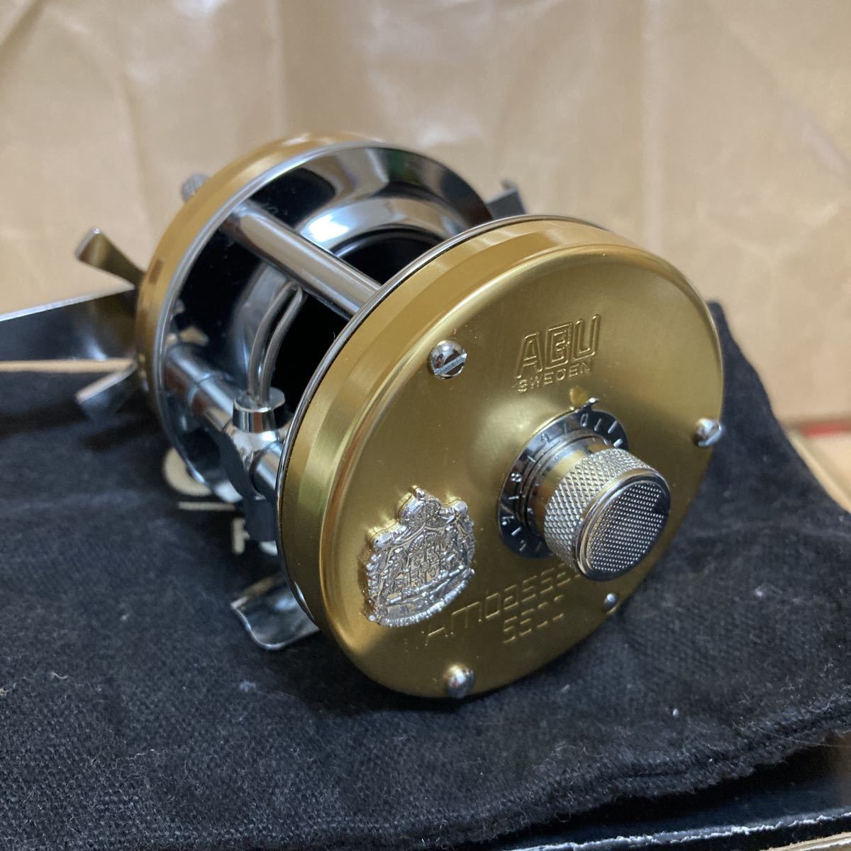 アブ アンバサダー 5500 シャンパンゴールド サイモン シモムラ 下村