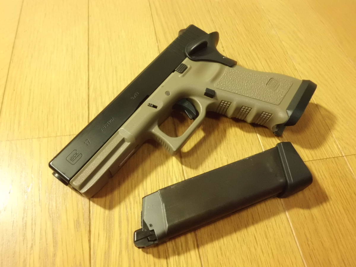マルイ グロック G17 カスタム FDE フラットダークアースカラー MARUI