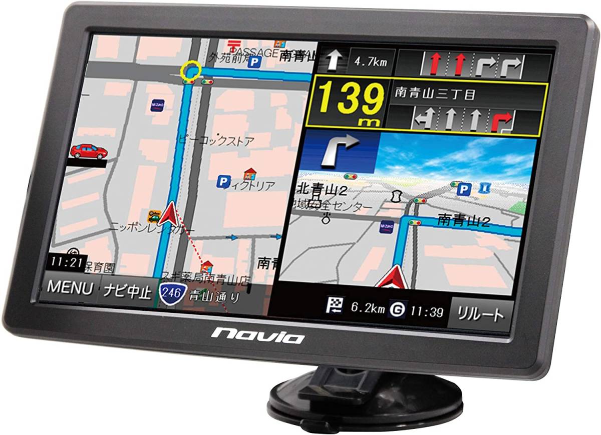 送料無料◆展示美品 KAIHOU 9インチワンセグ付ナビゲーション【TNK-900DT】カイホウジャパン カーナビ