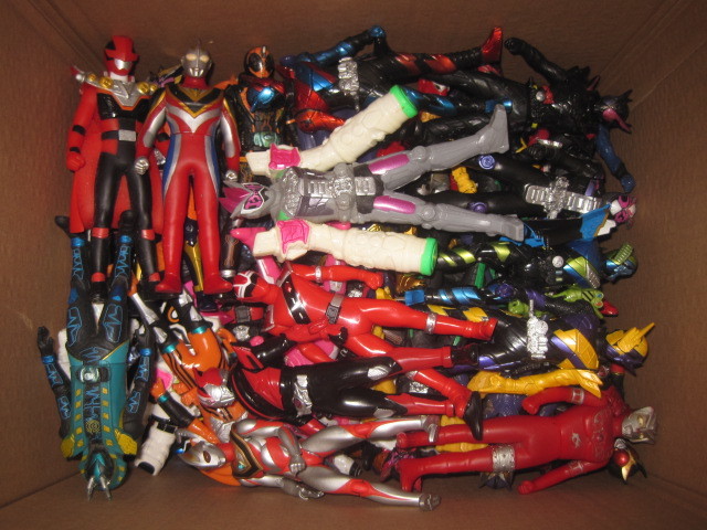 フィギュア ソフビ人形 戦隊 仮面ライダー ウルトラマン 怪獣 色々