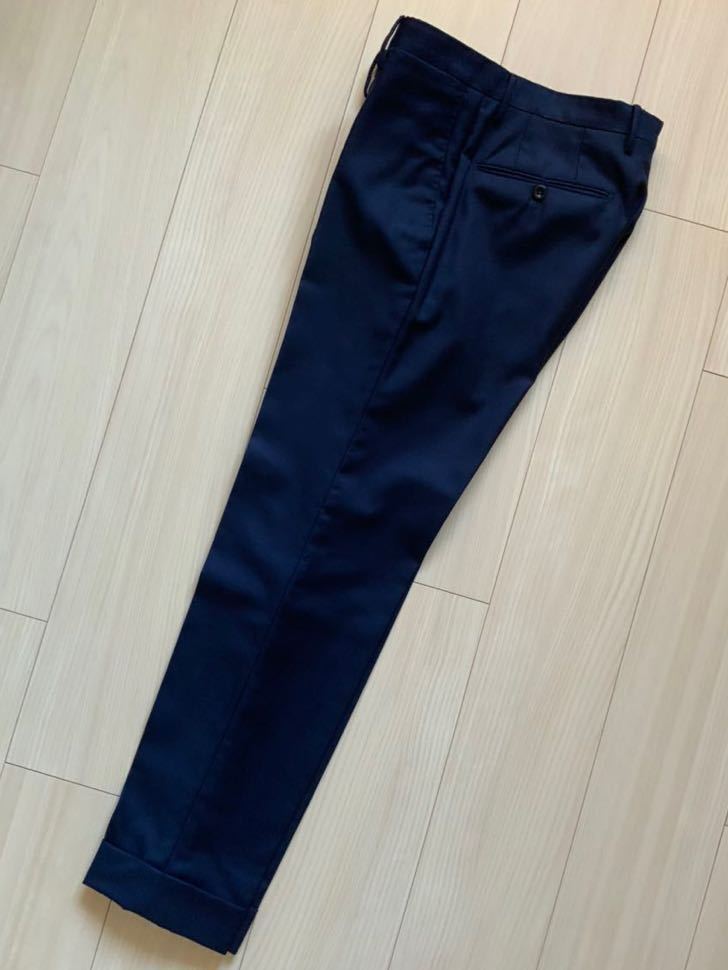 incotex インコテックス スラックス ネイビー 46 SLIMfit30 - インコ