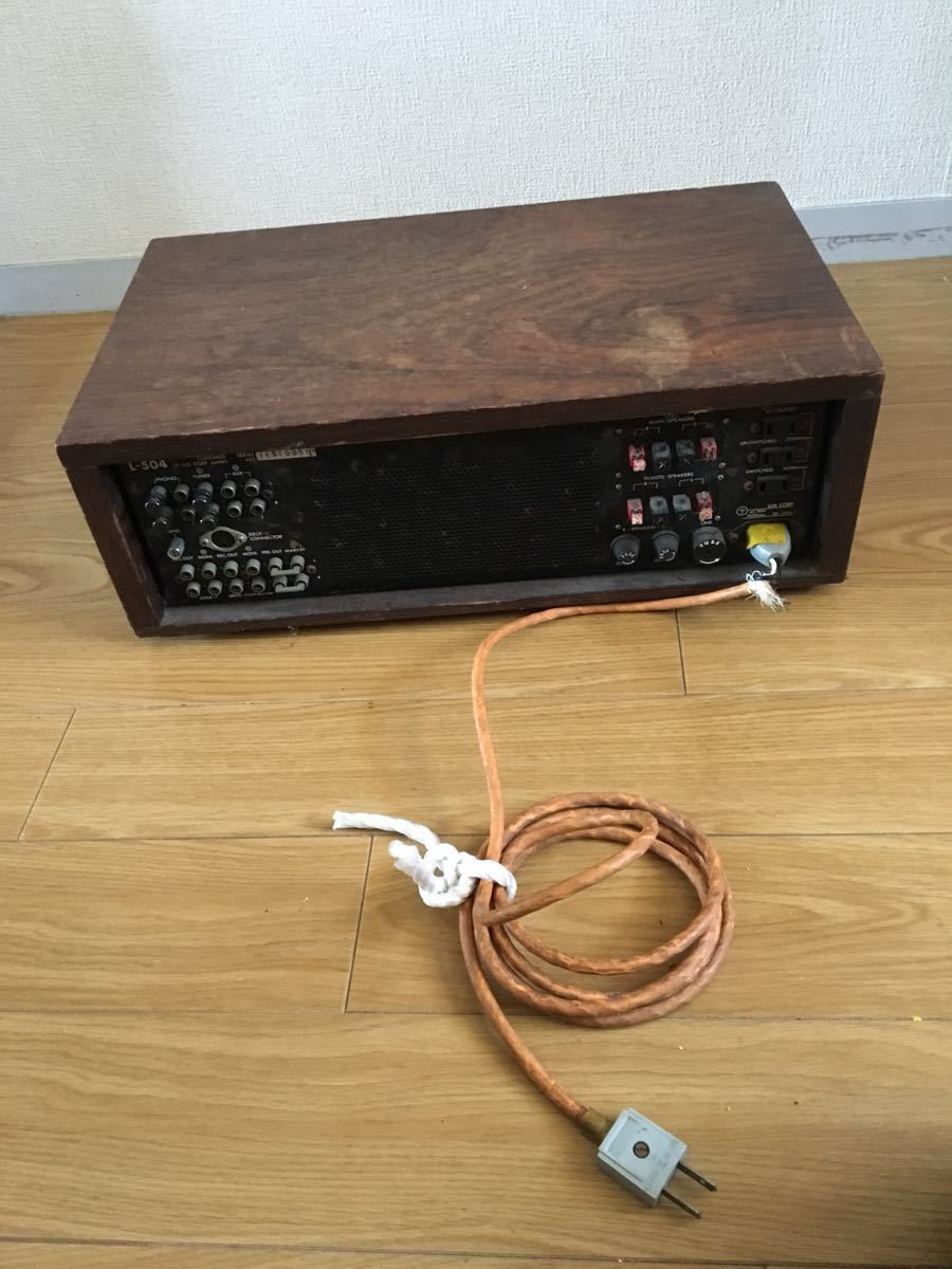 LUXMAN プリメインアンプ L-504 中古 LUXMAN L-504 プリメインアンプ