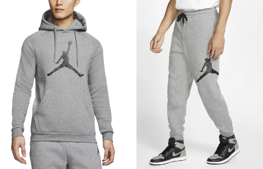 NIKE ジョーダン ジャンプマン ロゴ フリース プルオーバー & パンツ 上下セット XXLサイズ 未使用 裏起毛 AV3146 BQ8647 2XL