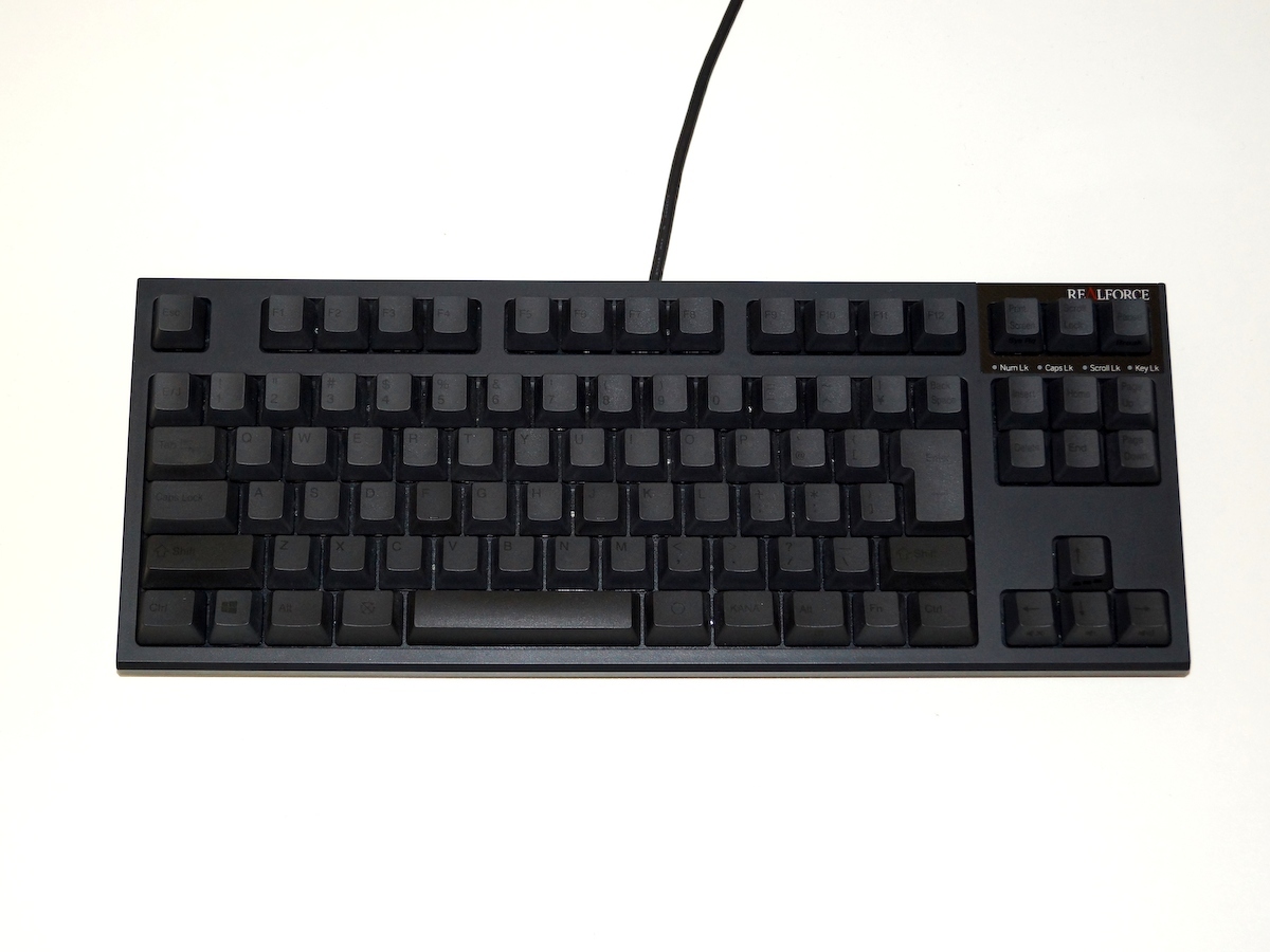 Topre 東プレ REALFORCE R2 TKL SA 静音タイプ R2TLSA-JP4-BK ブラック