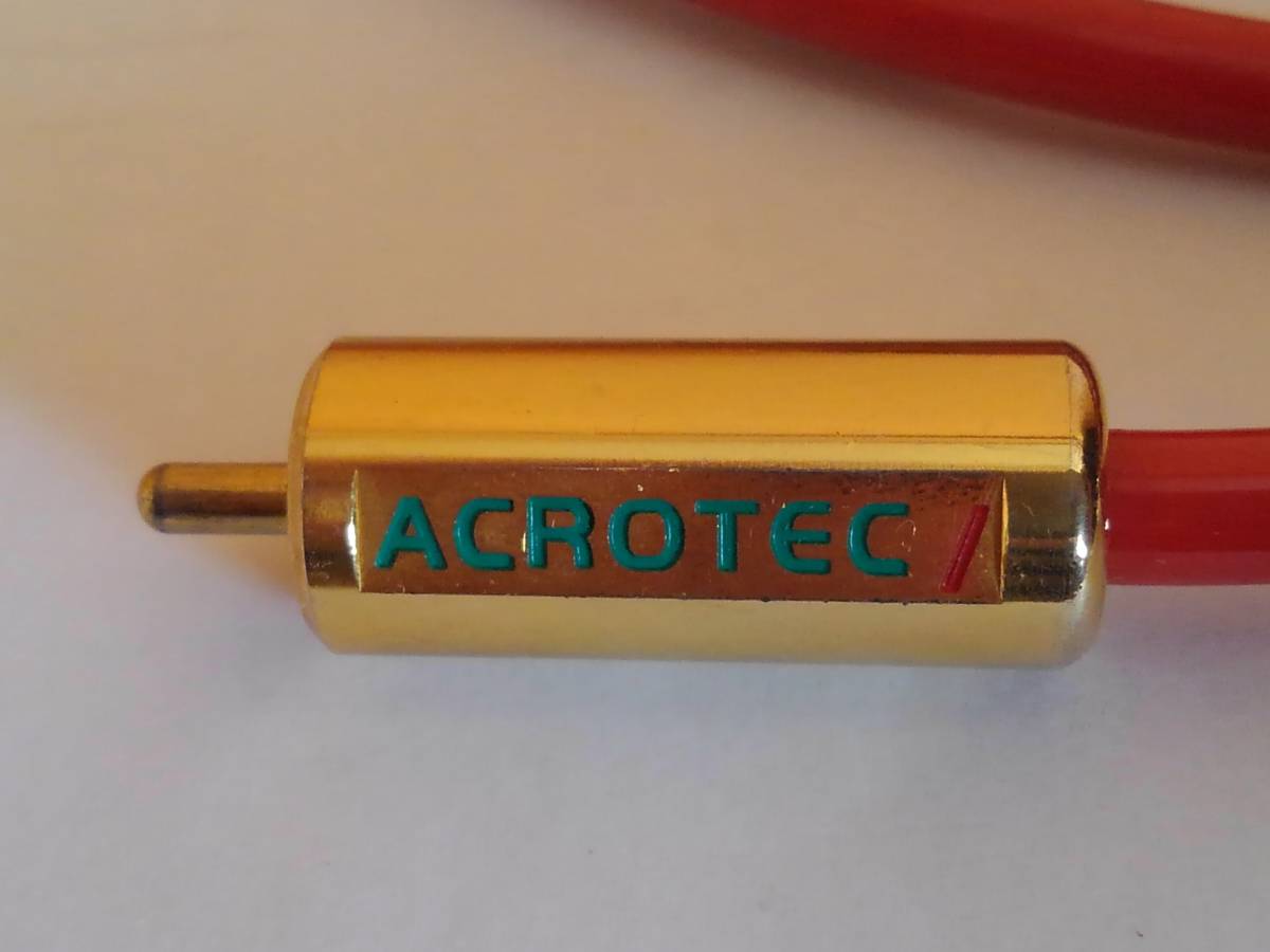 ACROTEC(アクロテック) 6N- A2050 1.5m 6N-A2050 ACROTEC RCAケーブル