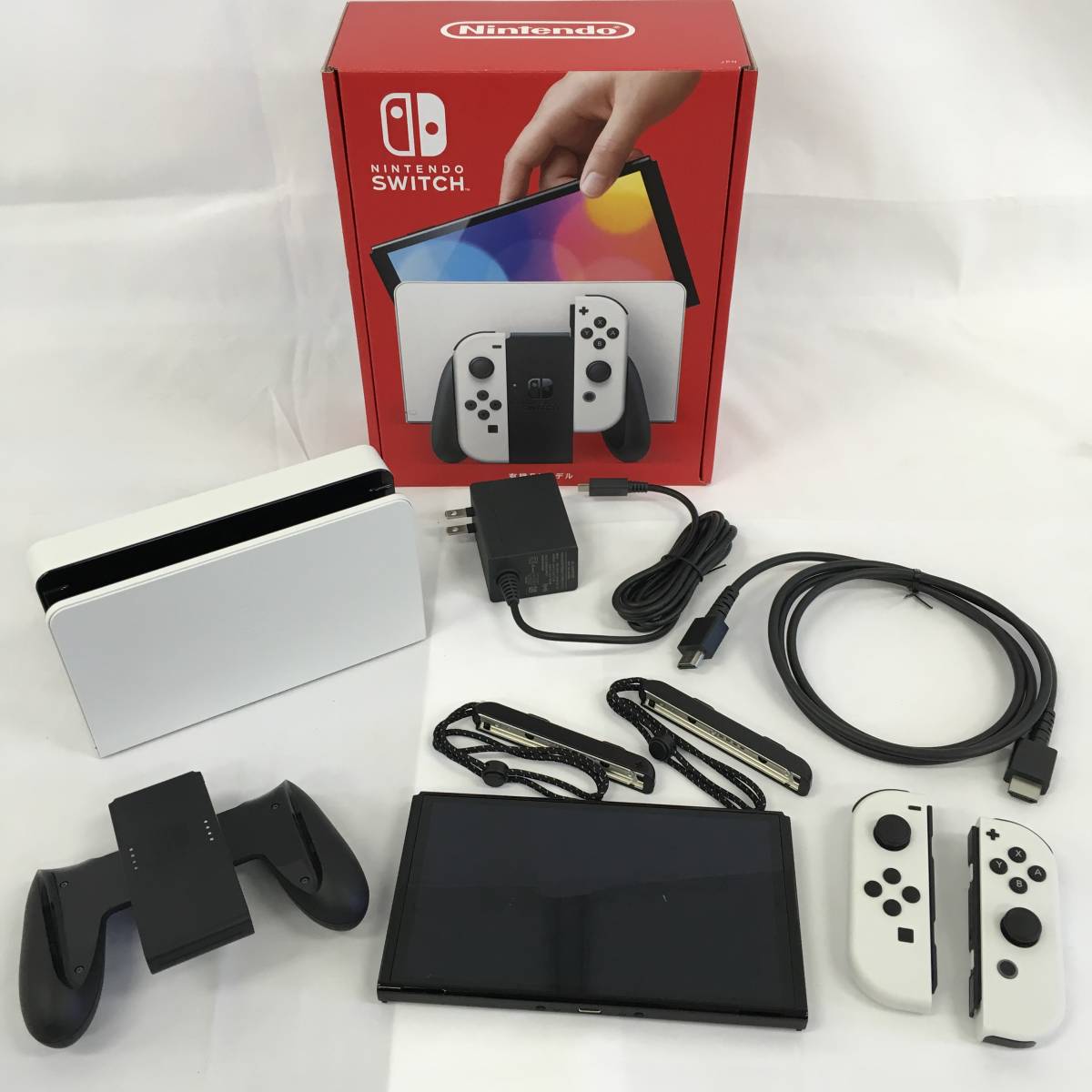 【1170803】美品 任天堂Switch 有機ELモデル ホワイト 通電確認済み