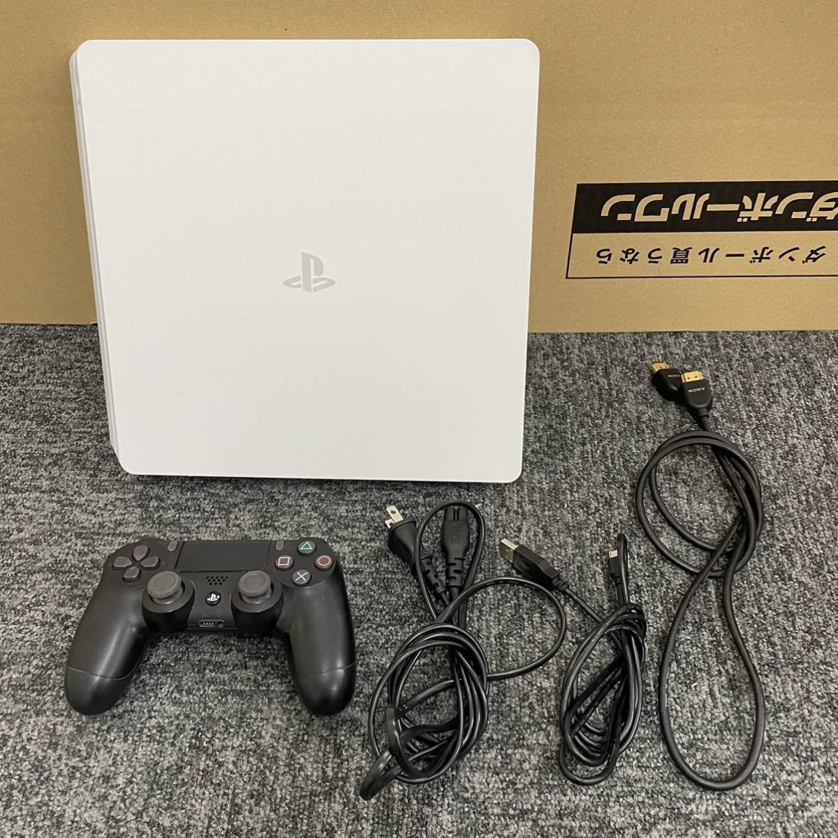 SONY ソニー PS4 本体 セット CUH-2100A グレイシャーホワイト 