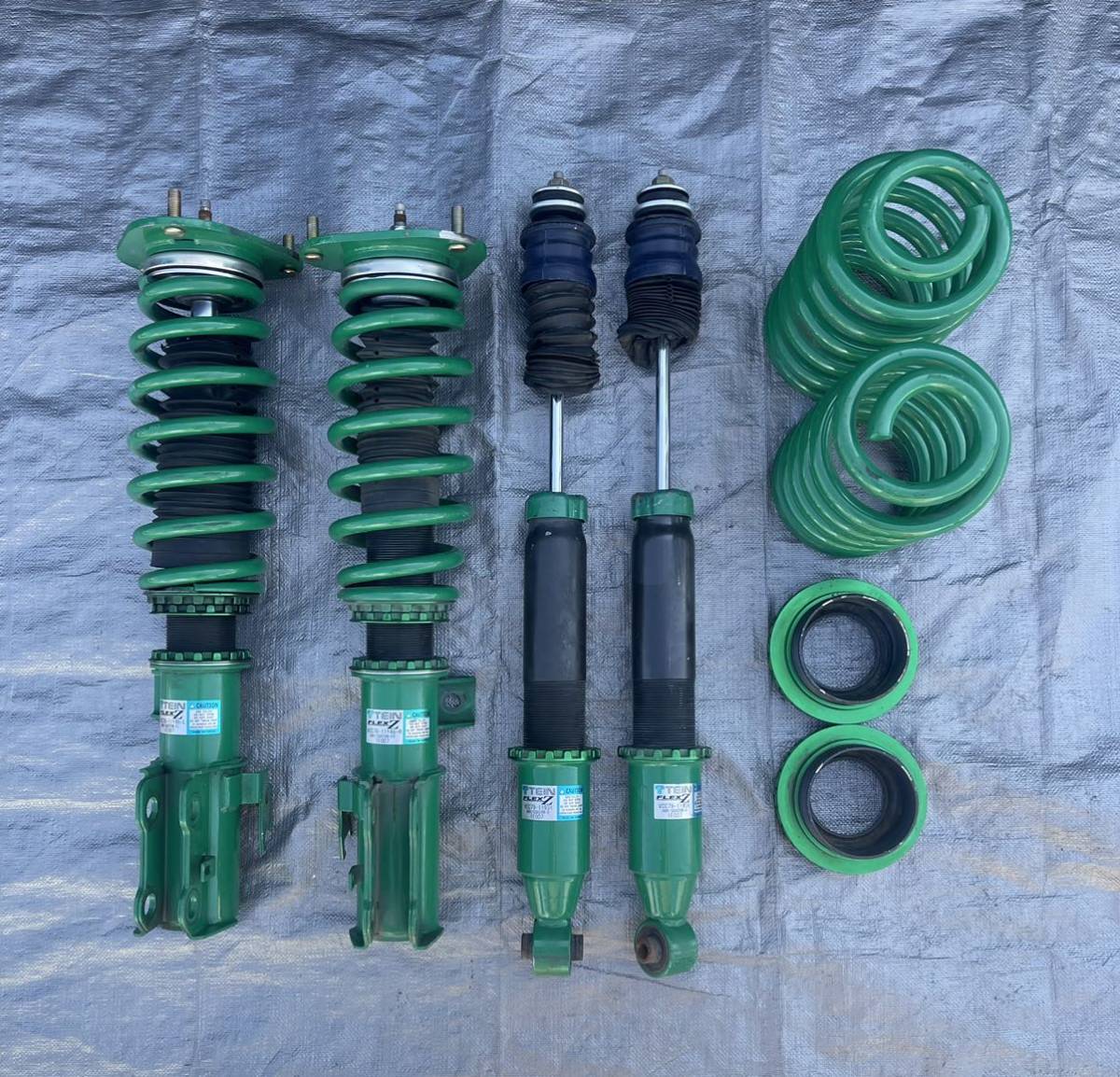 TEIN FLEX A　車高調　リアバネ　ANH AYH30　GGH AGH35 車高調 FLEX Z FLEX-Z TEIN AYH30W⁄GGH35W アルファード テイン 特価