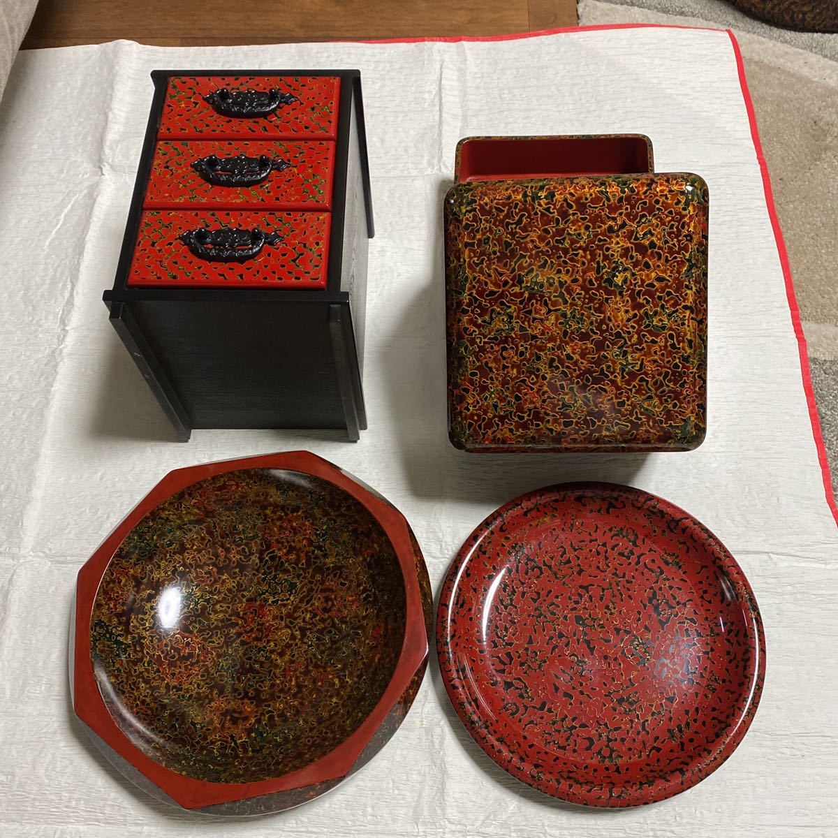 島田春光 春香中棗 共箱 共布 栞 茶道具 本物保証 島田春光 茶道具