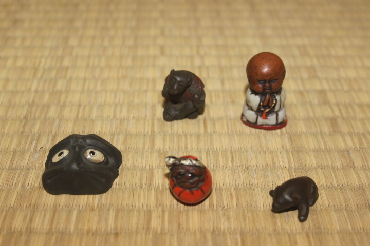 【品質保証，格安】 添配 豆 駿河山正 達磨 犬 河童 地蔵 猿 5点セット(鉢)｜売買されたオークション情報、yahooの商品情報をアーカイブ公開 - オークファン 鉢