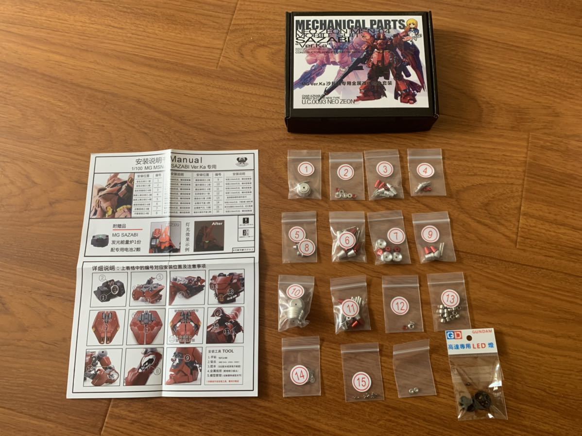 最安値，SALE MG 1/100 サザビー 専用 メタルバーニア 改造パーツ(機動戦士ガンダム)｜売買されたオークション情報、yahooの商品情報をアーカイブ公開 - オークファン 機動戦士ガンダム