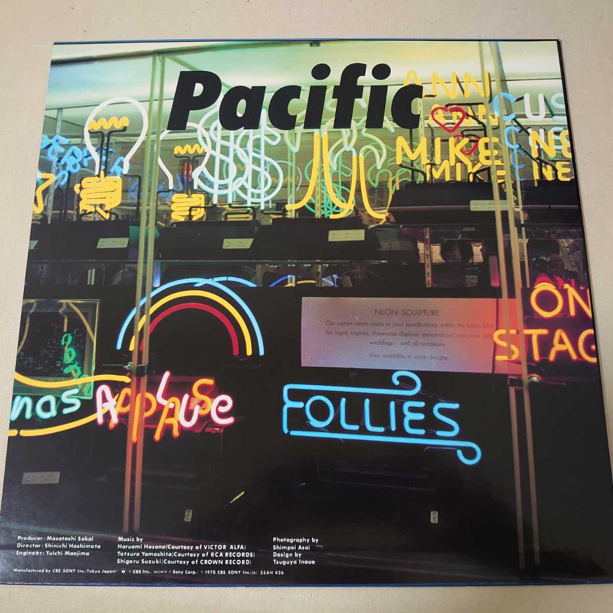 細野晴臣 PACIFIC : | 鈴木茂 山下達郎 Pacific ⁄ ⁄ – on POP CITY