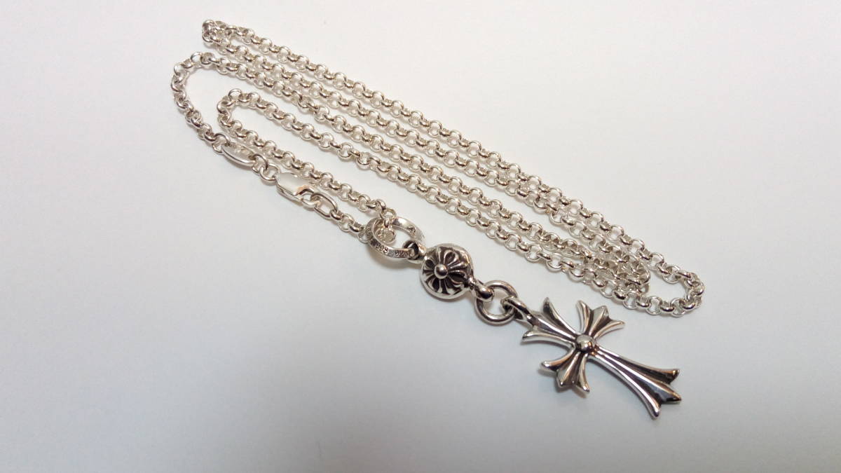 CHROME HEARTS 1ボールタイニーCHクロスチャーム ロールチェーンセット