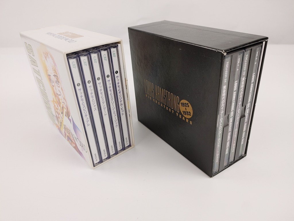 J118/ルイ アームストロング CD-BOX 2点セット/サッチモ この 