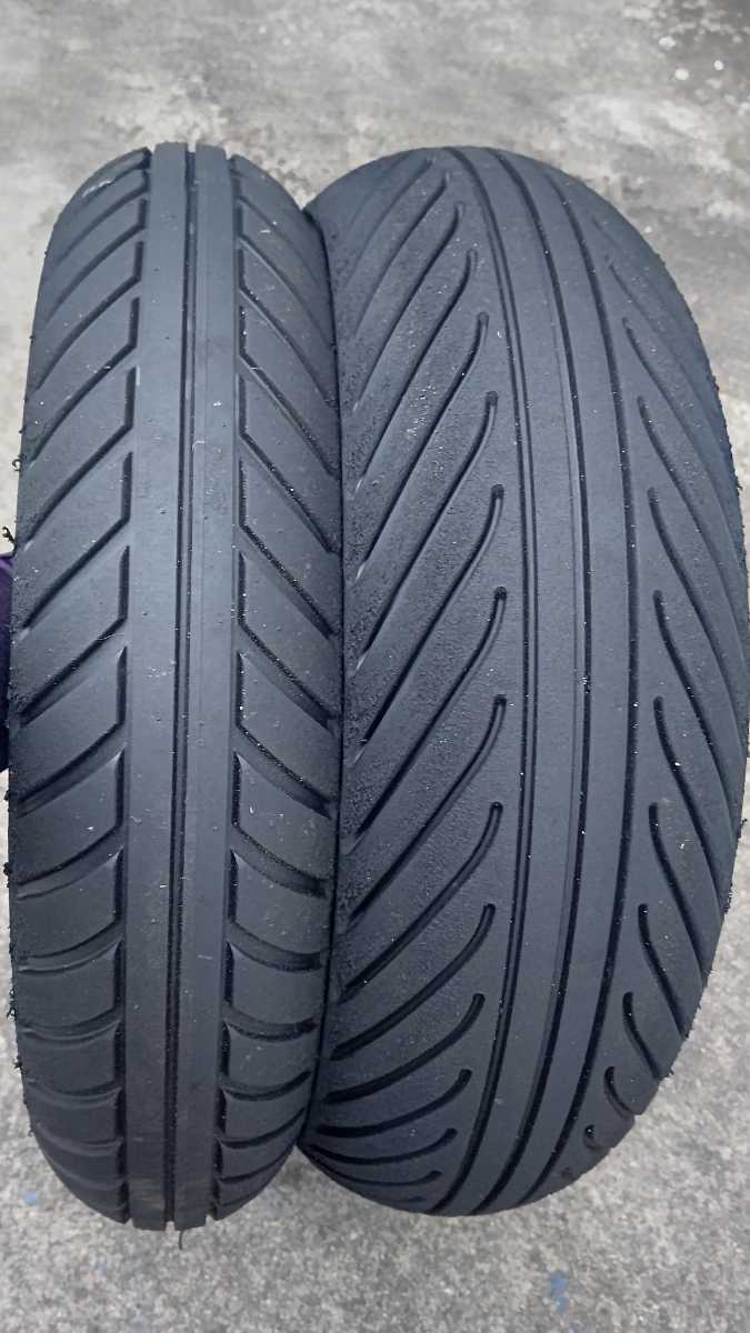 KR345レーシングレインタイヤセット【NSR50/80，NSF100，GROM，エイプ