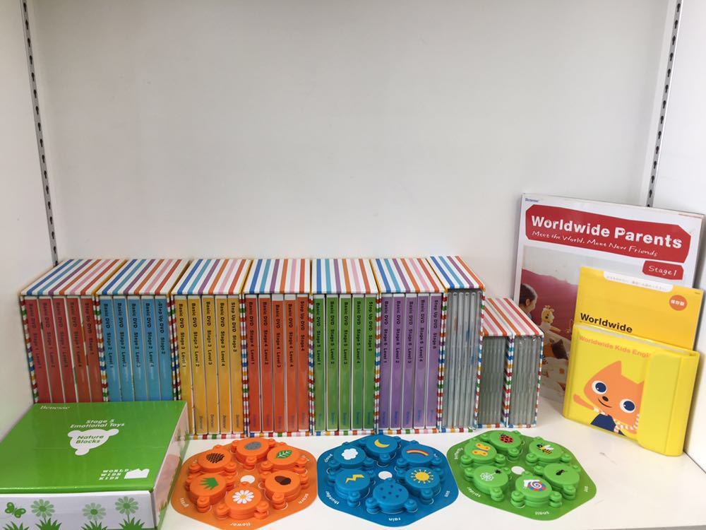 ベネッセ Worldwide kids English Step Up 1〜6他 Benesse Worldwide ベネッセ Kids English ワールドワイドキッズ