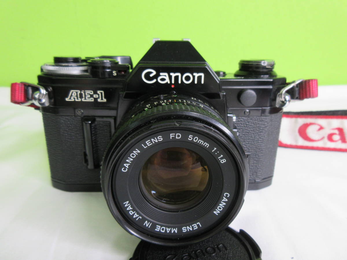FH-1【ジャンク】Canon AE-1 一眼レフフィルムカメラ キヤノンズーム