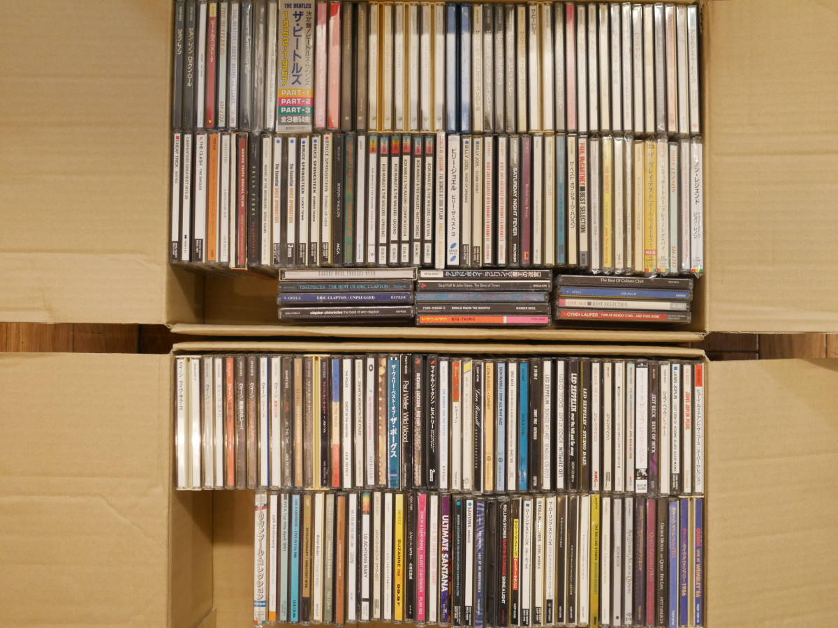 ◆1960's～90's ロック名盤CD 計171枚まとめて！Beatles・Stones・ZEP・Queen 他