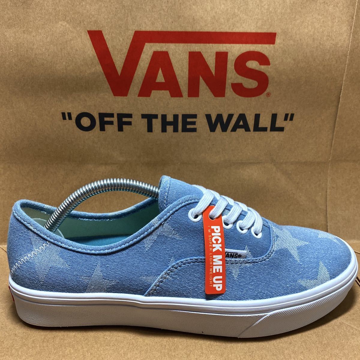 新品 VANS AUTHENTIC SF STAR 27.0cm オーセンティック スター 低反発  