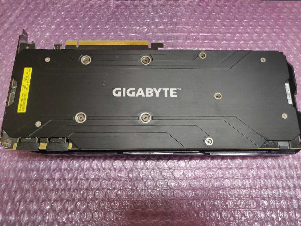 GTX1080 ビデオカード GIGABYTE N1080G1 GAMING-8GD　動作品　送料込み GTX GIGABYTE GV-N1080G1 Card, Rock 1080「GV-N1080G1