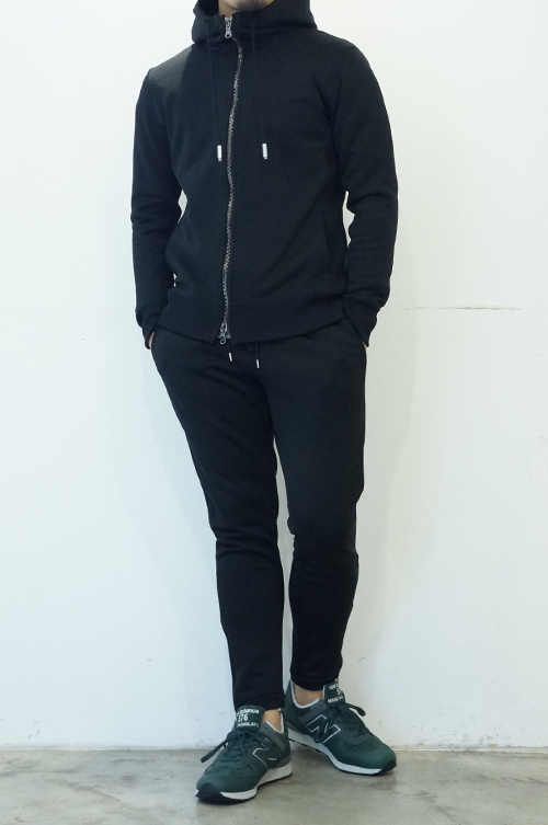 junhashimoto Gross Rich パーカー/パンツ BLK size,4 上下