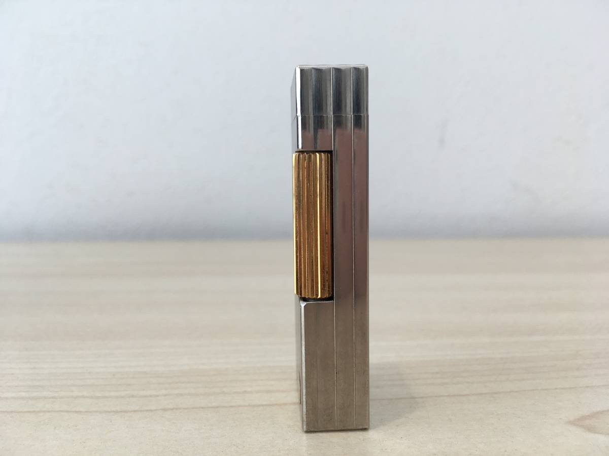 H13263》dunhill ダンヒル ライター シルバー ガスライター 喫煙具