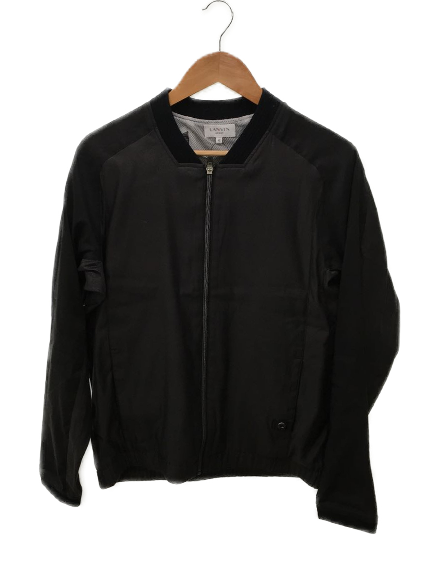 新作登場，大人気】 LANVIN SPORT◇ブルゾン/40/ポリエステル/BLK 