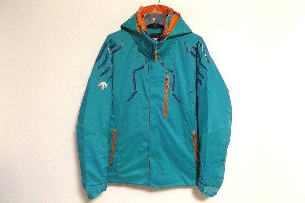 Z9950：DESCENTE（デサント）S.I.O JACKET スキージャケット/エメ緑/O