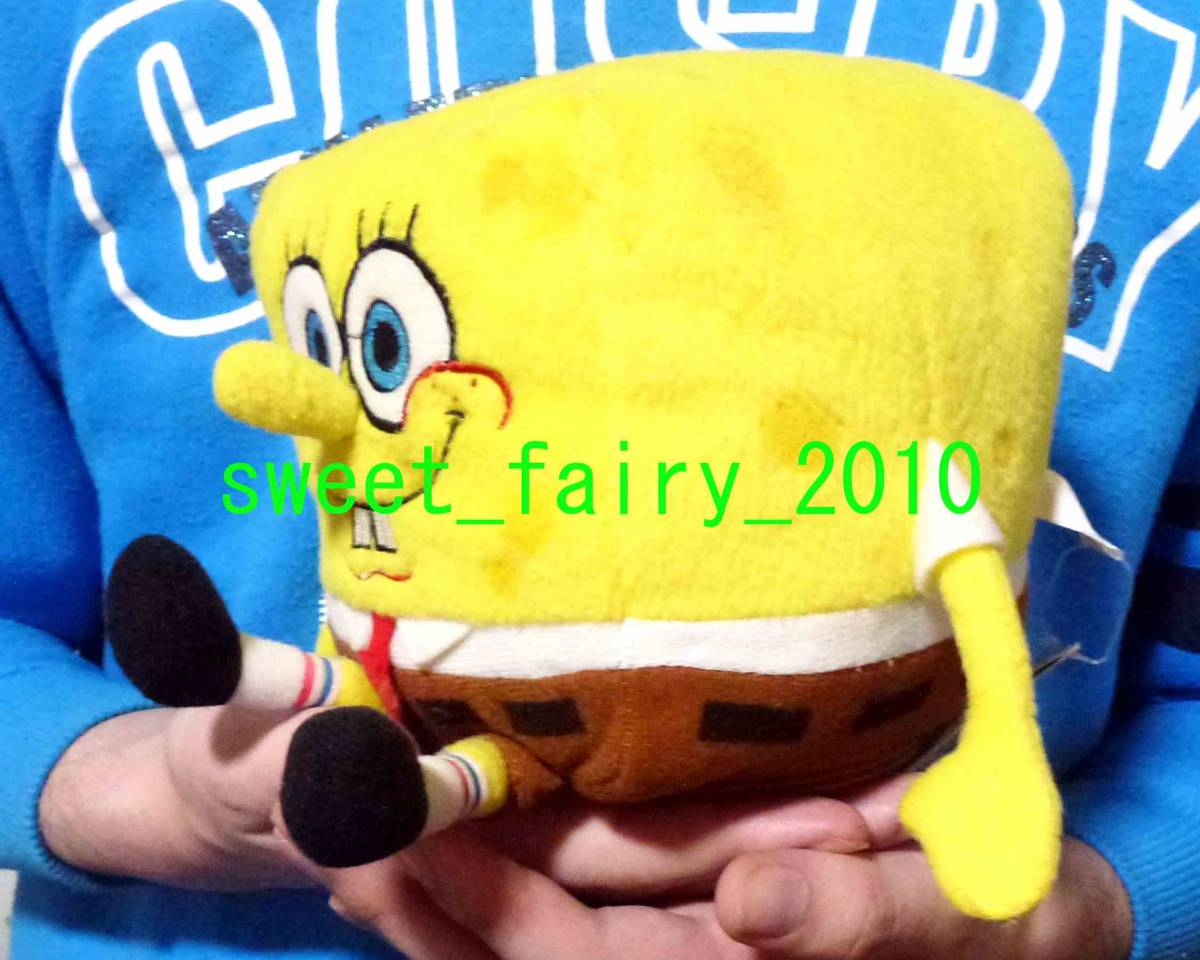 スポンジボブ 可愛い スポンジボブ ぬいぐるみ ころがるギミック 可愛い 定形外送料350円 キャラクター 売買されたオークション情報 Yahooの商品情報をアーカイブ公開 オークファン Aucfan Com