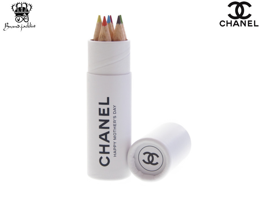 シャネル CHANEL 色鉛筆6色セット 筒型ケース付き 限定 母の日 2021 新品】シャネル CHANEL シャネルビューティー ノベルティ 色鉛筆