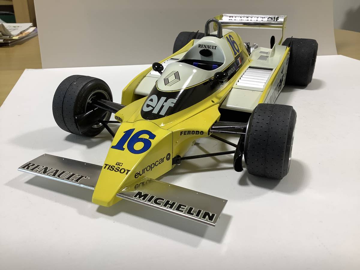 タミヤ 1⁄12 RE-20 RENAULT RE20 TURBO ターボ」南アフリカGP優勝車を 0
