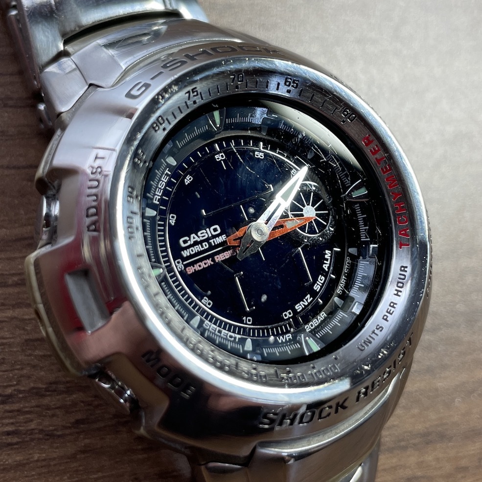 ジャンク カシオ Gショック G-700D コックピット シリーズ G-SHOCK