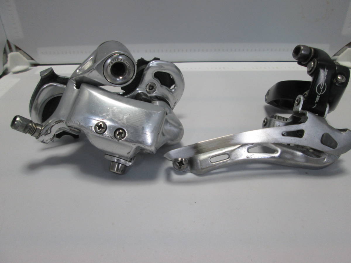 ◆◇中古 CAMPAGNOLO カンパニョーロ ベローチェ 2×10速 前後ディレイラー セット！◇◆
