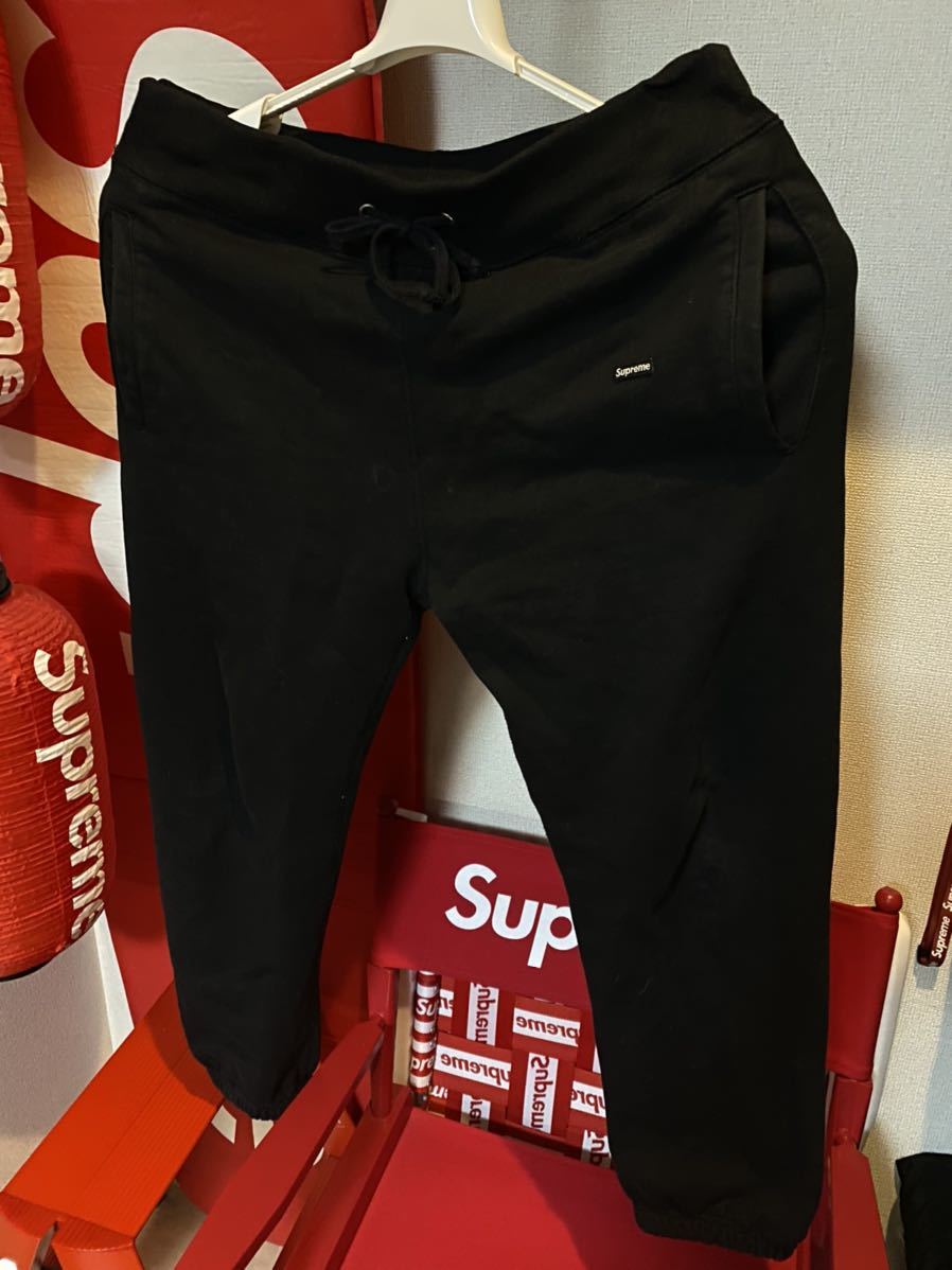 ☆激レア☆Supreme Small Box Sweatpant BLACK Sサイズ シュプリーム 