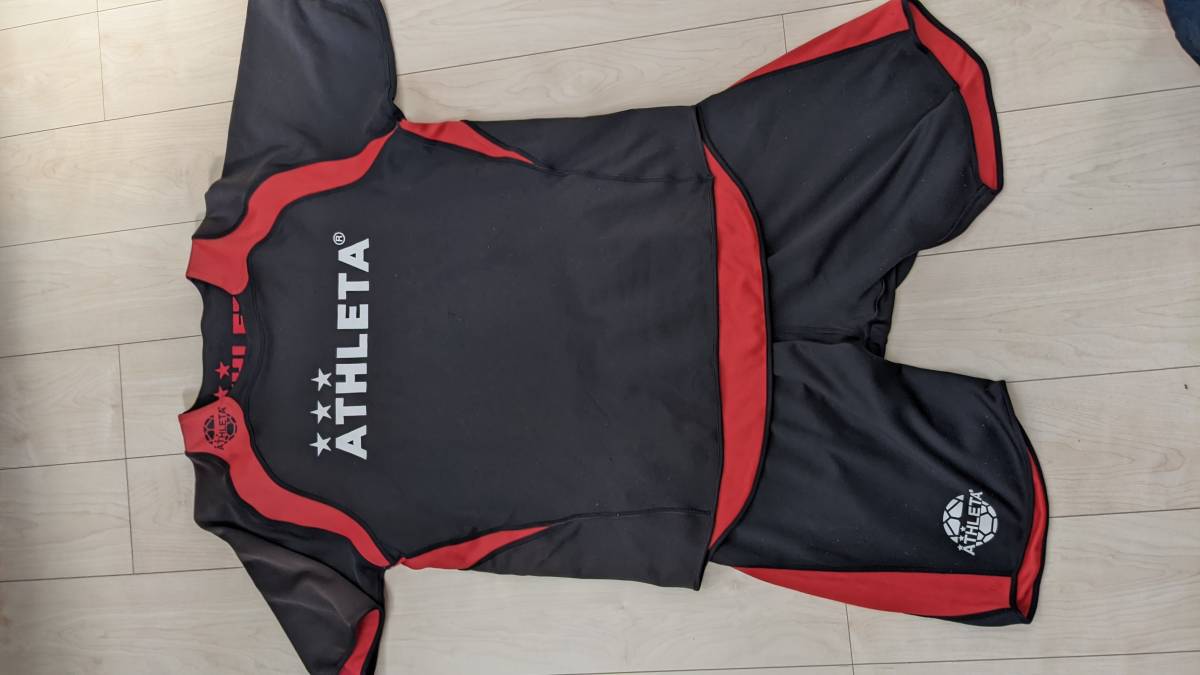 ATHLETA　上下セット　半袖　裏表使用可能_1