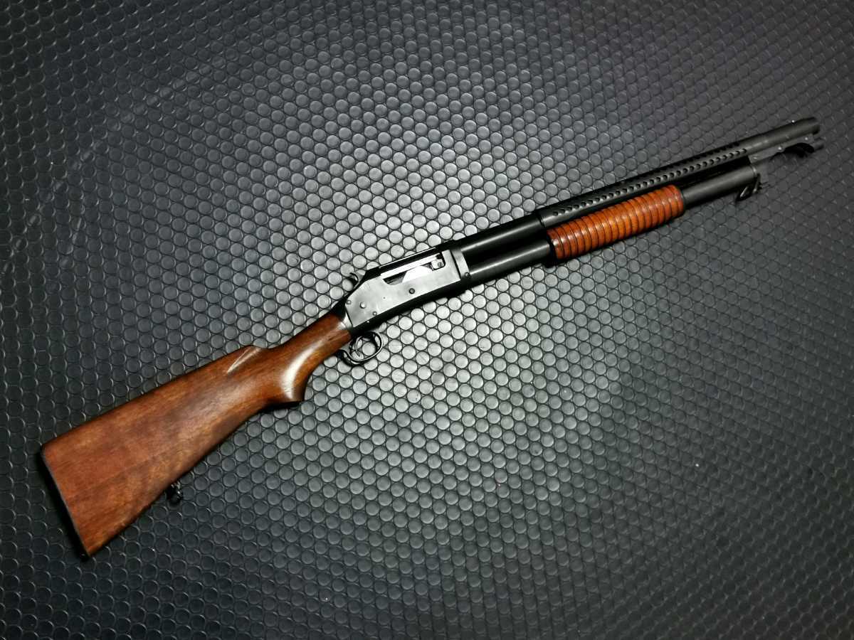 タナカ U.S M1897 トレンチガン モデルガン リアルウッドストック