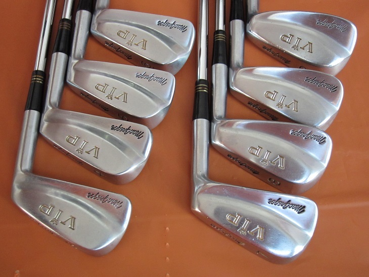 ＜中古品＞　マグレガー　VIP　アイアンセット　8本（3-9，Ｐ）　VIP Forged Iron Series-S