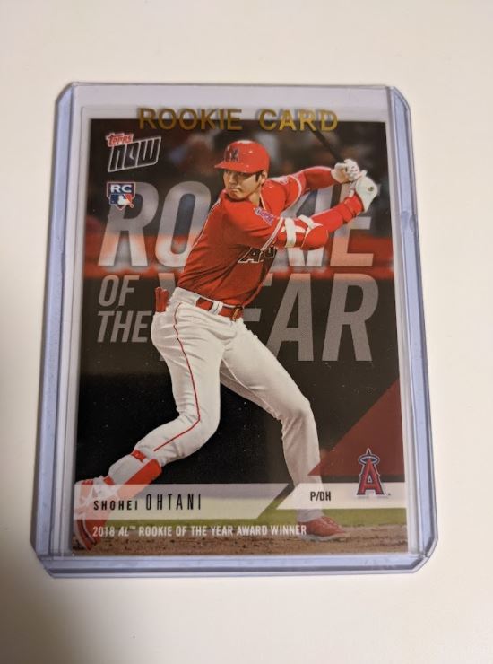 大谷翔平 0 ルーキーカード RC TOPPS NOW topps now Topps ルーキー