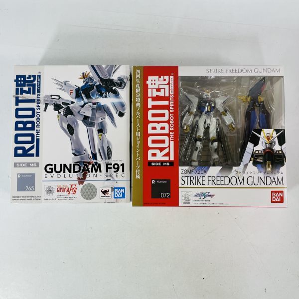 定番，正規品 送M 1円 バンダイ ROBOT魂 ZGMF-X20A ストライクフリーガンダム ガンダムF91 EVOLUTION-SPEC まとめセット フィギュア 265 072(機動戦士ガンダムSEEDデスティニー)｜売買されたオークション情報、yahooの商 機動戦士ガンダムSEEDデスティニー