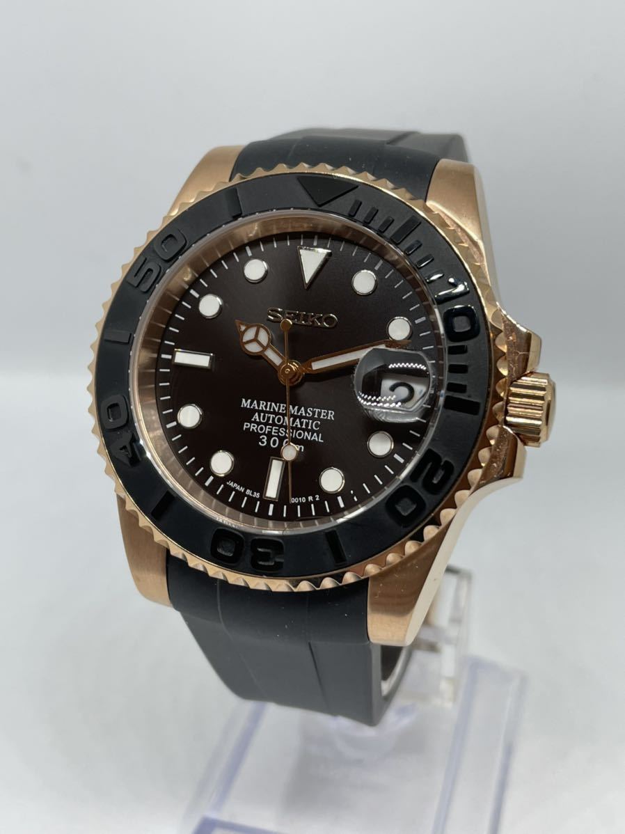 Yahoo!オークション - SEIKO MOD ヨットマスター 40mm オマージュ NH35