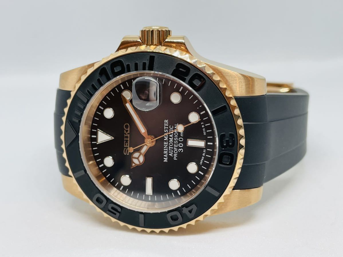 Yahoo!オークション - SEIKO MOD ヨットマスター 40mm オマージュ NH35