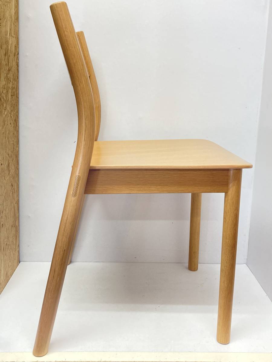 無印良品 オーク無垢材チェア 幅51×奥行50.5×高さ73