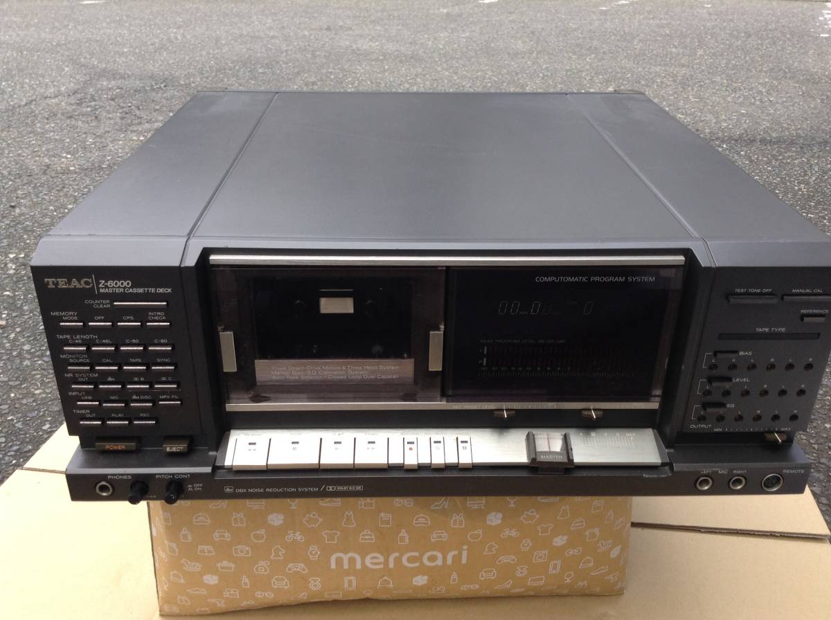 TEAC カセットデッキ Z-6000 ティアック ステレオ ジャンク - Yahoo