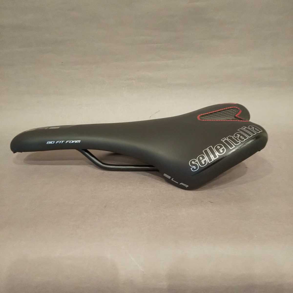 自転車 レア旧ロゴ美品Selle Italia SLR DE ROSA サドル