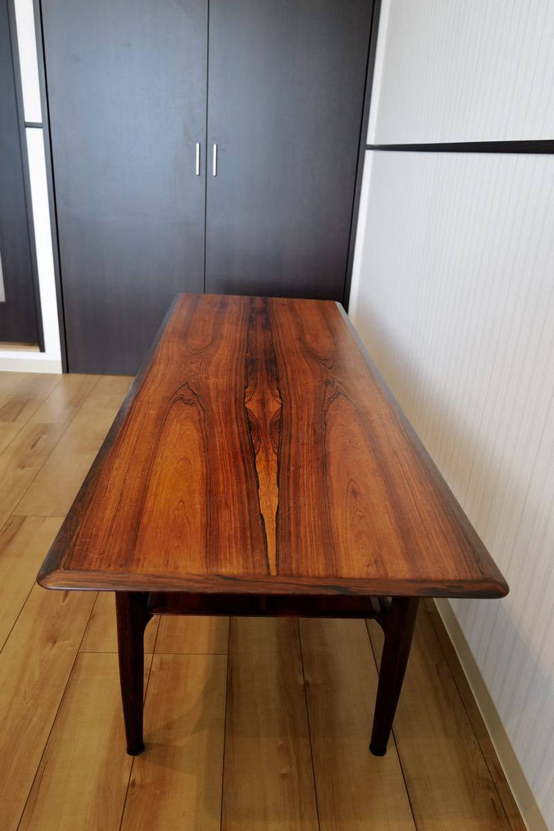 北欧 ヴィンテージ ローズウッド テーブル SKIVE MOBELFABRIK / Soborg mobler_3