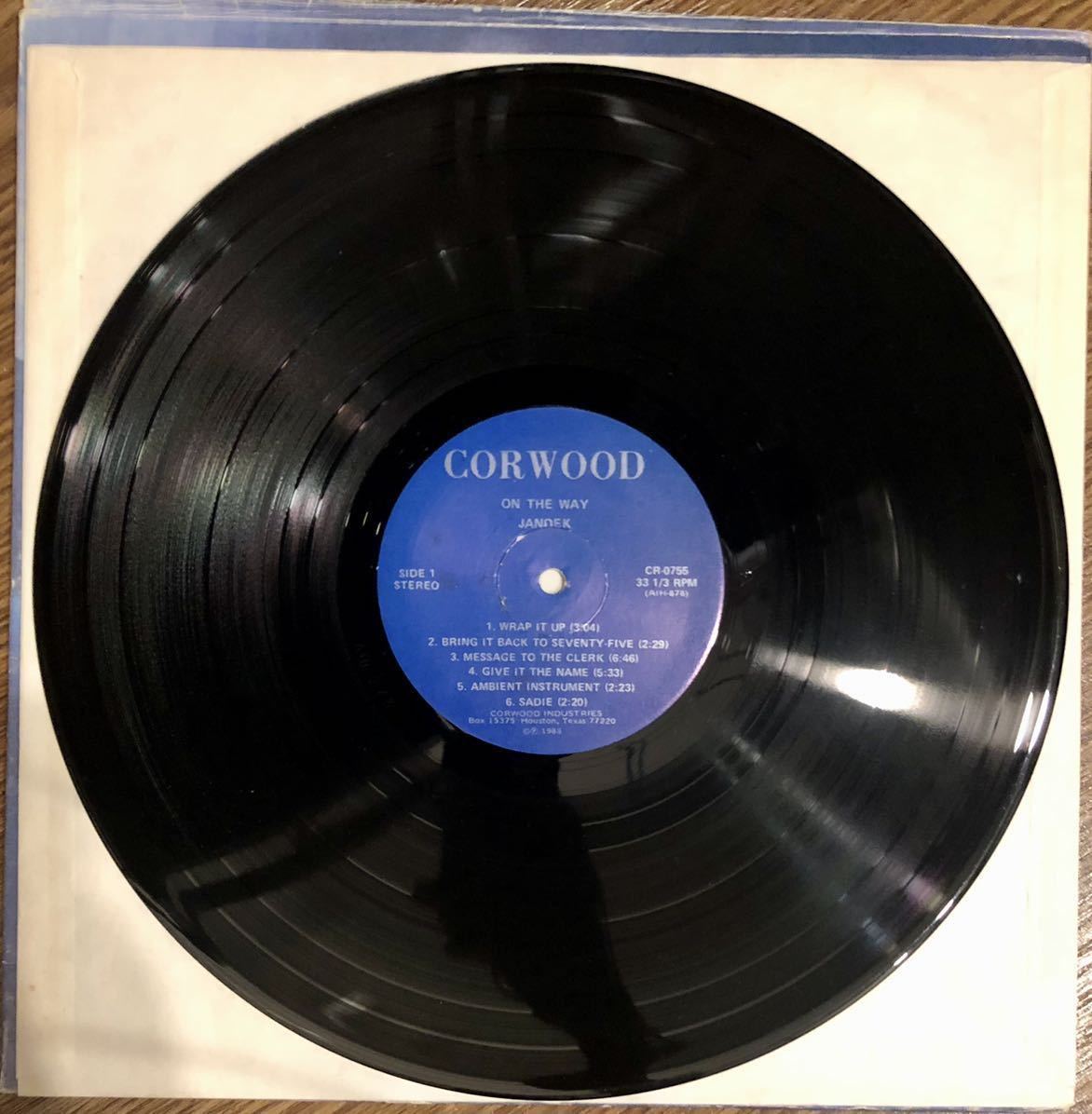 直接買 jandek on the way 1988年 レコード オリジナル盤 ヤンデック
