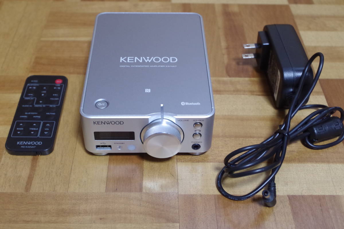即決！KA-NA7 KENWOOD ケンウッド ハイレゾ/Bluetooth/NFC対応/192kHz/24bit/FLAC/WAVファイル/40kHz出力対応ヘッドホン端子/フルデジタル